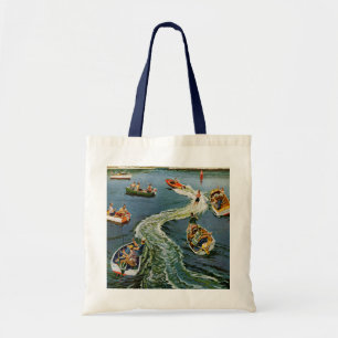 Tote Bag Fabrication d'un sillage par des goupilles de Ben