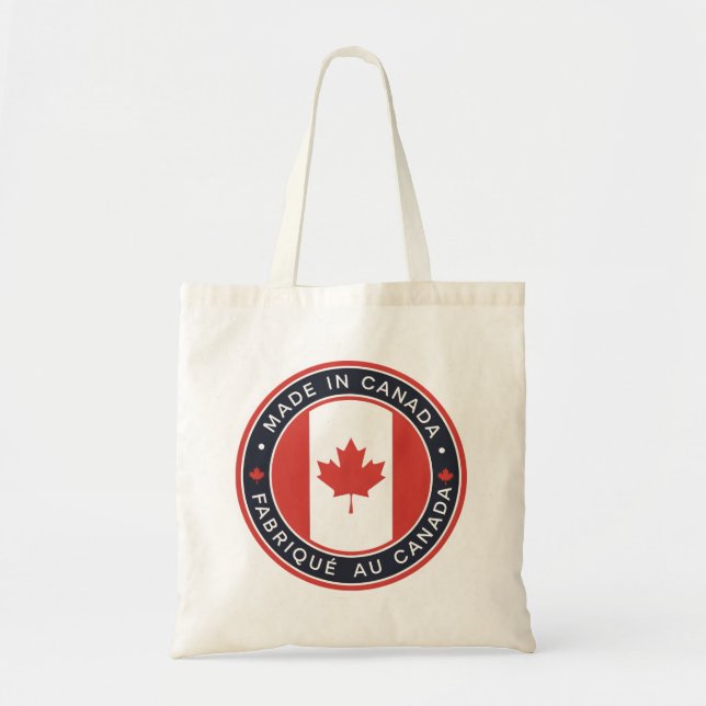 Tote Bag Fabriqué au Canada (Devant)