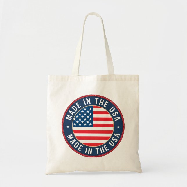 Tote Bag Fabriqué aux Etats-Unis (Devant)