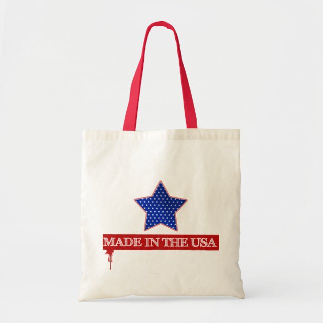 Tote Bag Fabriqué aux Etats-Unis fourre-tout (Devant)