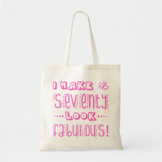 Tote Bag Fabuleux 70e anniversaire