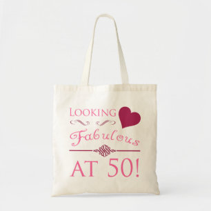 Tote Bag Fabuleux à 50 ans