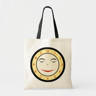 Tote Bag Face d'horloge rétro