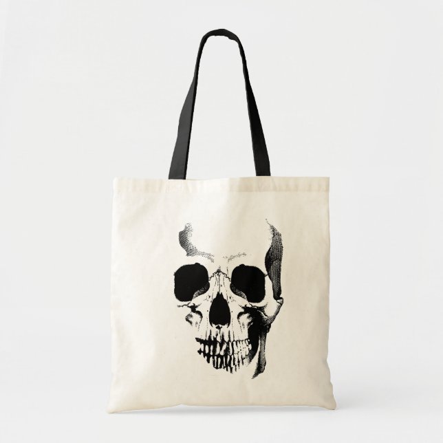 Tote Bag Face du crâne (Devant)