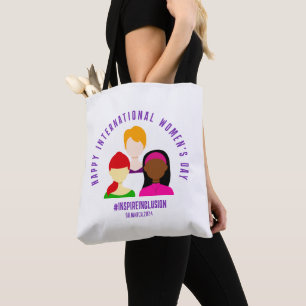 Tote Bag Faces élégantes à la Journée internationale de la 