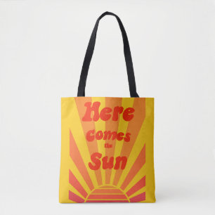 Tote Bag Facile à transporter Orange Beach Épicerie