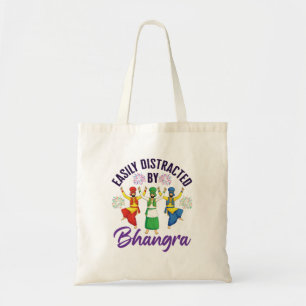Tote Bag Facilement distrait par Bhangra Punjabi Dance