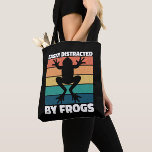 Tote Bag Facilement Distrait Par Les Amateurs De Grenouille