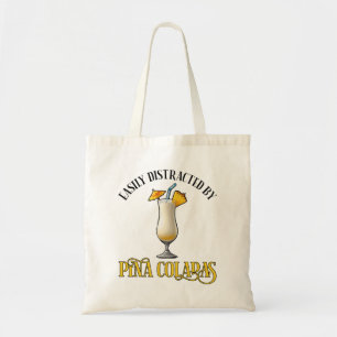 Tote Bag Facilement Distrait Par Les Pina Coladas