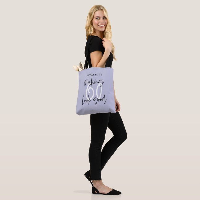 Tote Bag Faire 60 look bon cadeau (Sur le modèle)