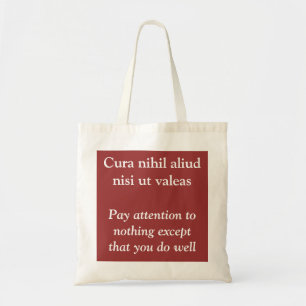 Tote Bag Faire bien - Citation inspirante de Cicéron