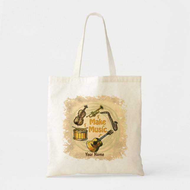 Tote Bag Faire de la musique  (Devant)