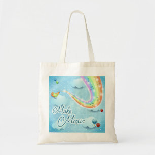 Tote Bag Faire de la musique, art numérique
