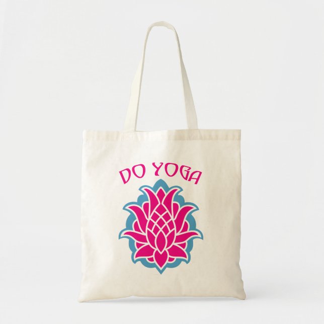 Tote Bag Faire du yoga (Devant)