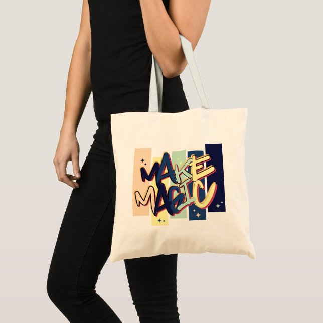 Tote Bag Faire la magie (Devant (produit))