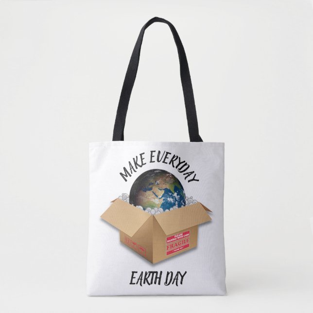 TOTE BAG FAIRE LE JOUR DES TERRES TOUS LES JOURS (Devant)