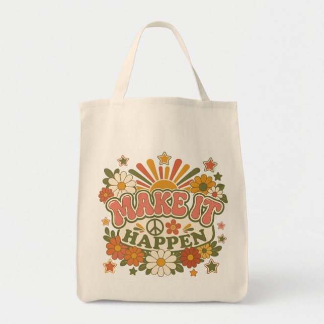 Tote Bag Faire les courses  (Devant)