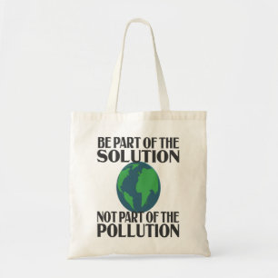 Tote Bag Faire partie de la solution ne faisant pas partie