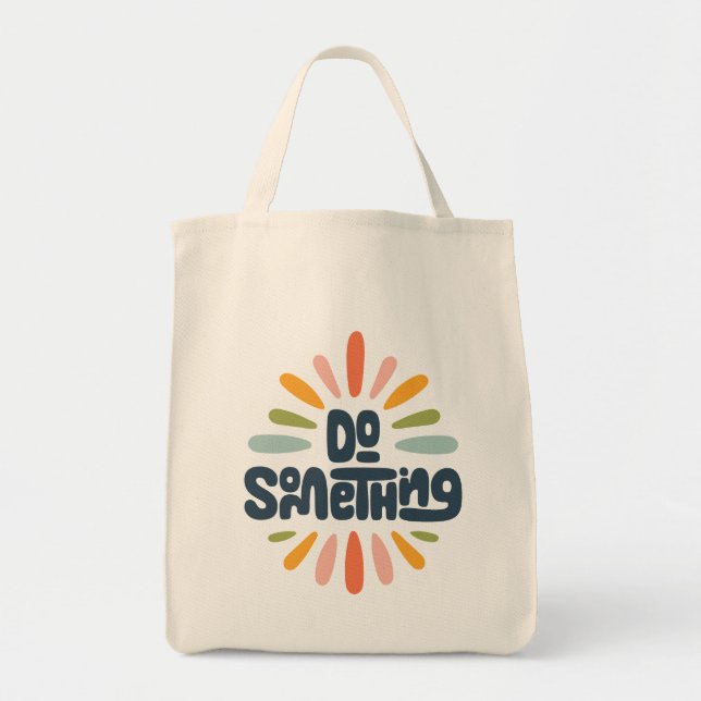 Tote Bag Faire quelque chose du marché Fourre-tout (Devant)