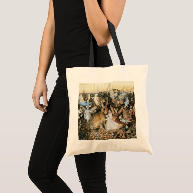 Tote Bag Fairy Twilight par John Anster Fitzgerald (Devant (produit))