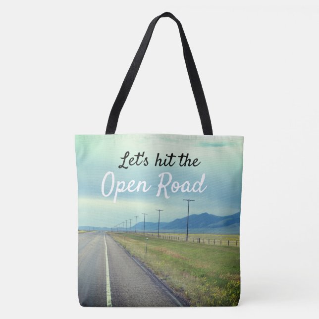 Tote Bag Faisons le plein chemin (Devant)
