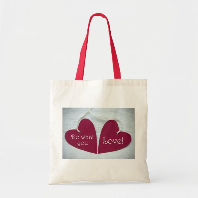 Tote Bag Faites ce qui vous amour 3 (Devant)