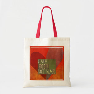 Tote Bag Faites la guerre de nourriture pas
