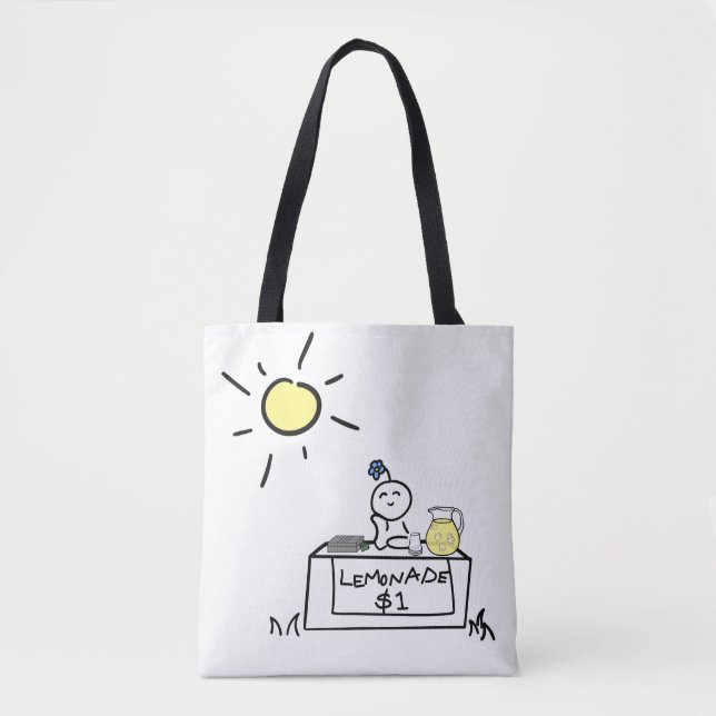 Tote Bag Faites la limonade Fourre-tout (Devant)