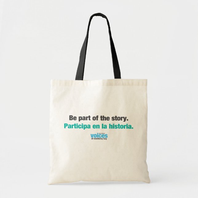Tote Bag Faites partie du bilingue fourre-tout d'histoire (Devant)
