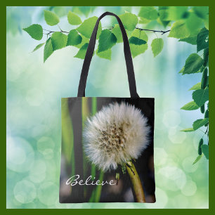 Tote Bag Faites un voeu personnalisé, croyez-vous, Dandeli