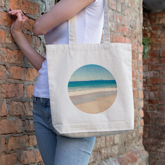 Tote Bag Faites votre propre photo circulaire (Créateur téléchargé)