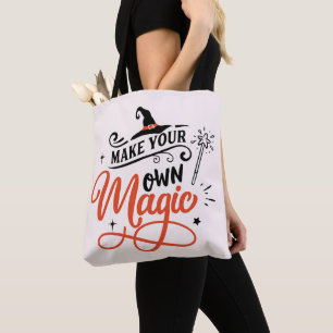 Tote Bag Faites votre propre sorcière magique Casquette Hal