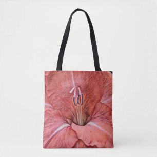 Tote Bag Faith Red Flower Art Fourre-tout