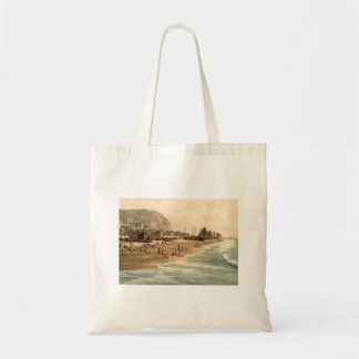 Tote Bag Falaise est, Hastings, le Sussex, Angleterre