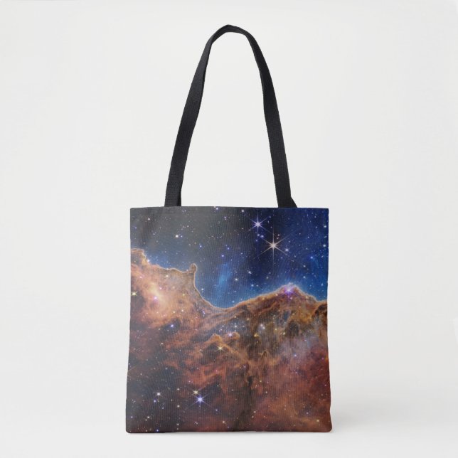 Tote Bag Falaises cosmiques Carina Nebula James Webb Telesc (Devant)