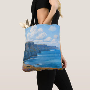 Tote Bag "Falaises d'Endless Horizon" - Un paysage marin ga