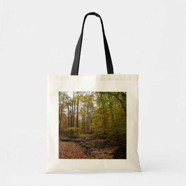 Tote Bag Fall Creek à Laurel Hill State Park Pennsylvania (Devant)