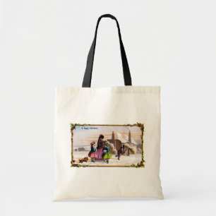 Tote Bag Famille Christmas