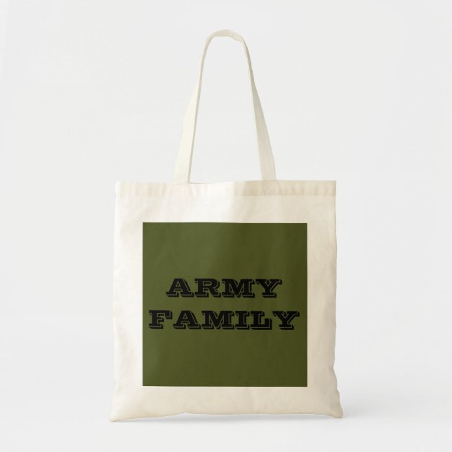 Tote Bag Famille de l'armée (Devant)