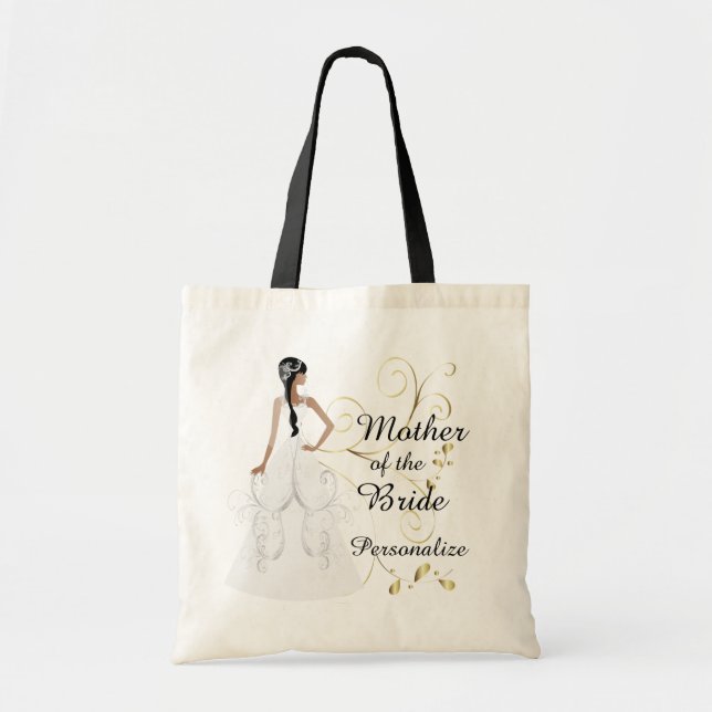 Tote Bag Famille de Mariage Mariage Marié (Devant)