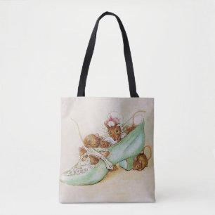 Tote Bag Famille de souris dans une chaussure par Beatrix P