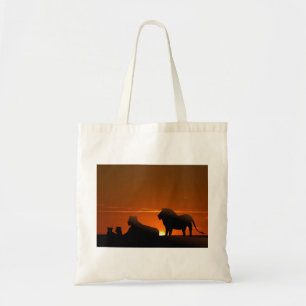 Tote Bag famille des lions