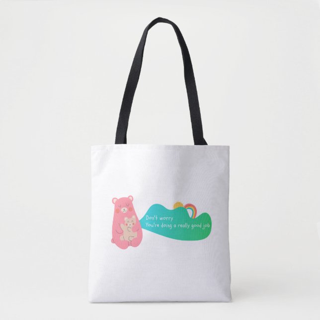 Tote Bag Famille d'ours  (Devant)