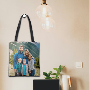 Tote Bag Famille personnalisée 2 photos
