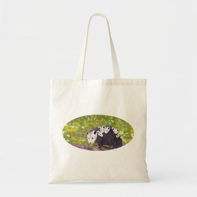 Tote Bag Famille Possum (Devant)