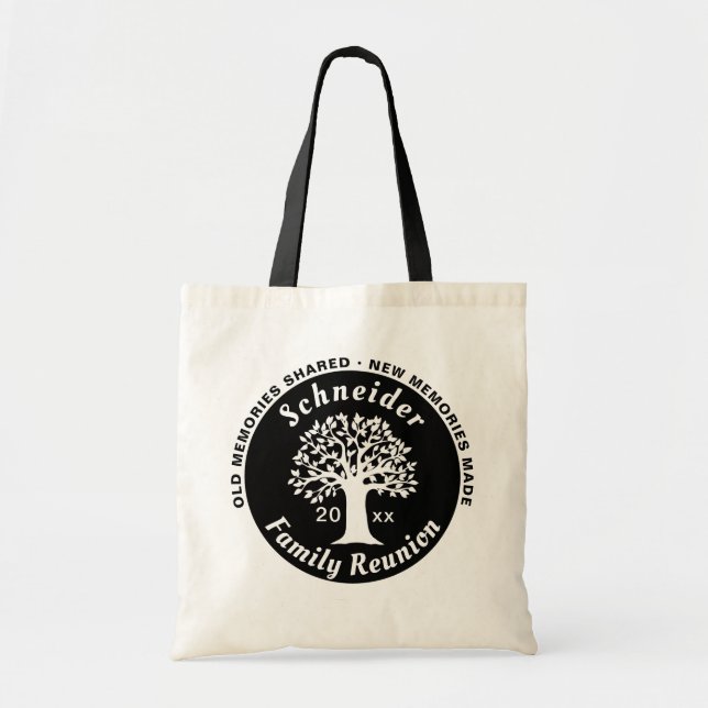 Tote Bag Famille Retrouvailles Souvenir Keepsaké Cadeau (Devant)