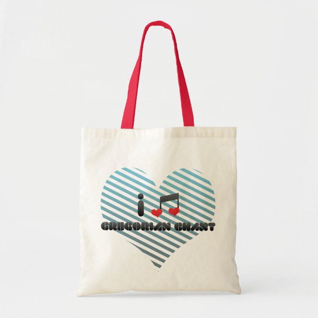 Tote Bag Fan grégorienne de chant (Devant)