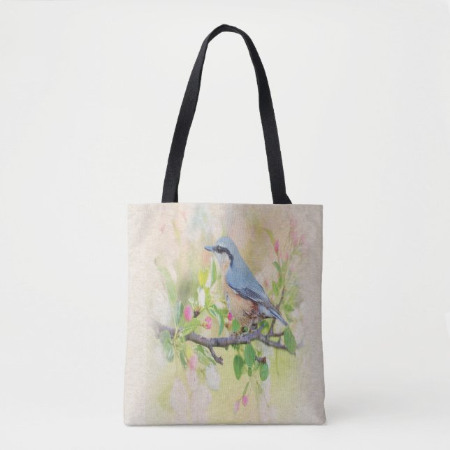 Tote Bag Fanatique d'oiseaux (Devant)