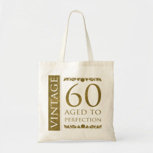Tote Bag Fancy Vintage 60e anniversaire
