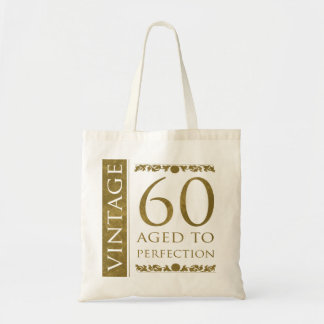 Tote Bag Fancy Vintage 60e anniversaire